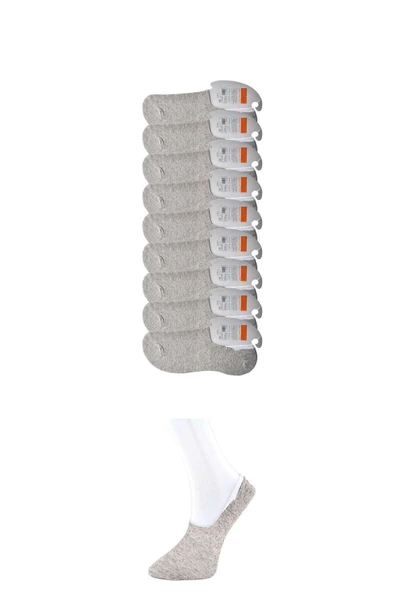 Gri Erkek Babet Çorap 9 çift ürün görseli 1
