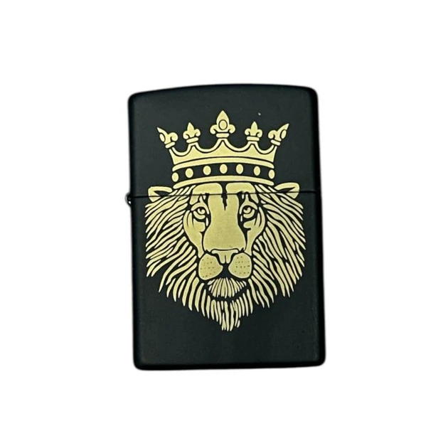 Zippo 218106472 Lion Design Laser 2 Çakmak ürün görseli 1