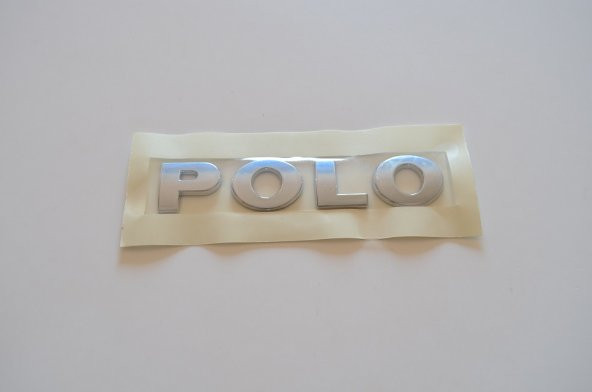 VOLKSWAGEN POLO BAGAJ YAZISI (2000-2009) 6N0853687H ürün görseli 1