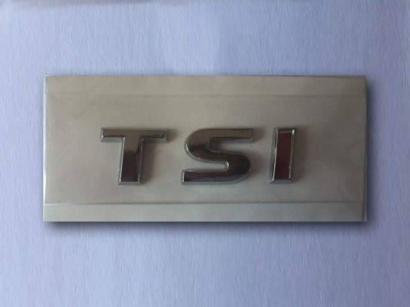 VOLKSWAGEN TSİ BAGAJ YAZISI TEK KIRMIZI 3AA853675G ürün görseli 1