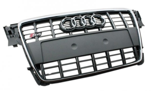 AUDI A4 B8 S4 SİYAH-KROM PANJUR 2008-2011 - Resim 3