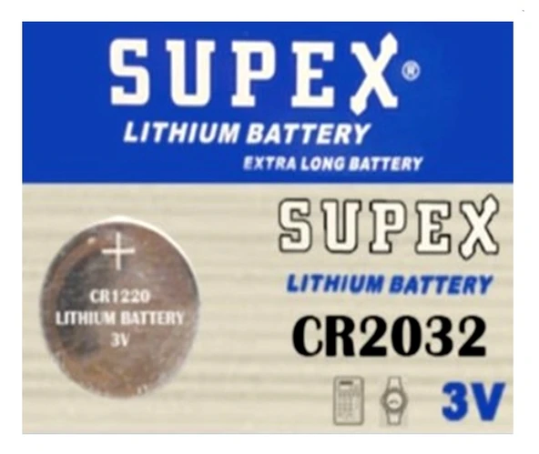 Supex Para Pil 3v Cr 2032 - 4 adet ürün görseli 1