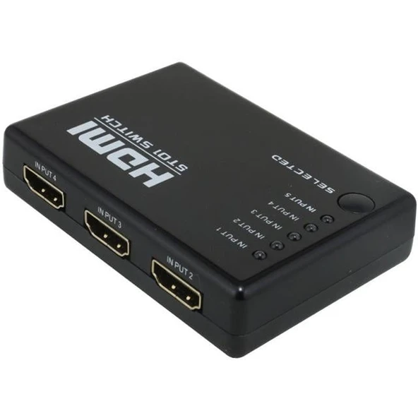 Powermaster 5 Giriş 1 Çıkış HDMI Switch - Resim 2