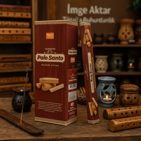 Darshan Palo Santo (Kutsal Ağaç) Çubuk Tütsü (20'li Paket) ürün görseli 1