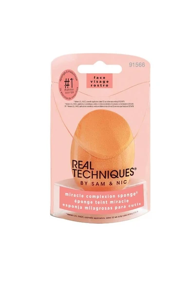 Real Techniques Mucize Makyaj Süngeri - Miracle Complexion Sponge 079625915662 ürün görseli 1