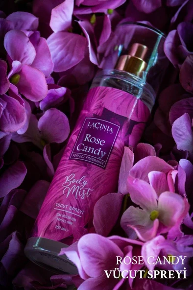 Lacinia BODY MIST - ROSE CANDY 150 ml - Resim 4