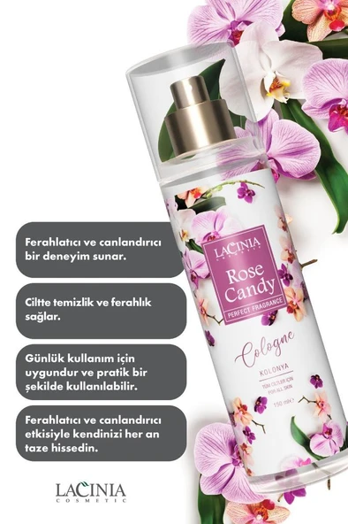 Lacinia KOLONYA - ROSE CANDY 150 ml - Resim 2