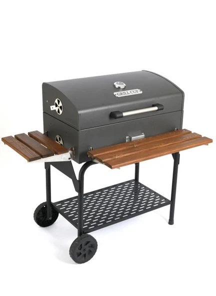 Grill Cup GC-075 Kömürlü Mangal   MatSiyah - Resim 2