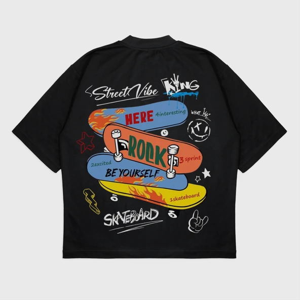 "Street Vibe" UNİSEX T-SHIRT ürün görseli 1