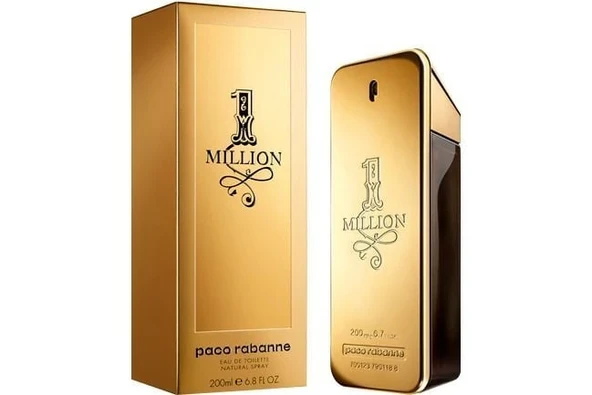 Paco Rabanne 1 Million 200 ml Edt Erkek Parfüm ürün görseli 1