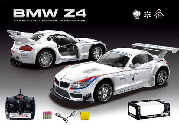 Ceren Ctoys BMW Z4 GT3 RC 1:14 Uzaktan Kumandalı Usb Şarjlı Araba 866-1412B ürün görseli 1