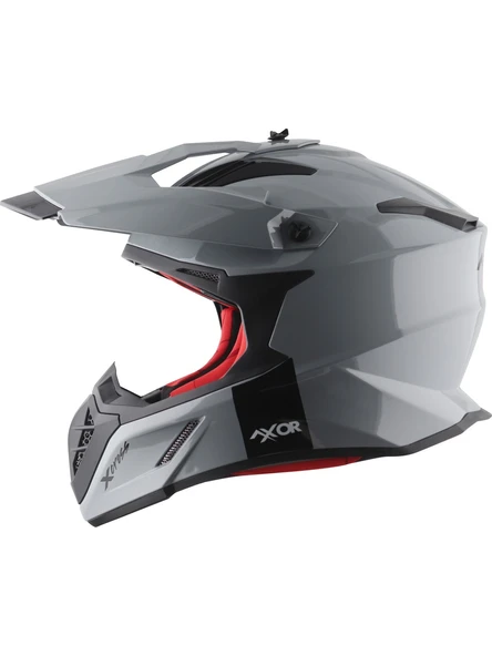 AXOR VİZÖRSÜZ X-CROSS SC KASK GRİ ürün görseli 1