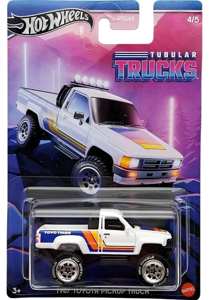 Hot Wheels Temalı Arabalar Özel Seri 1987 Toyota Pickup Truck  GDG44 HRR98 ürün görseli 1