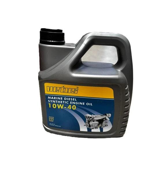 Vetus 10W-40 Dizel Sentetik Motor Yağı   4lt ürün görseli 1