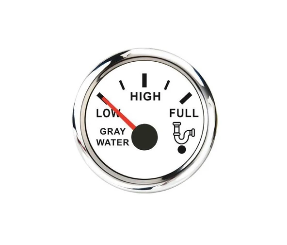 Mors Lavabo (Gri) Su Göstergesi 12/24v   Beyaz ürün görseli 1