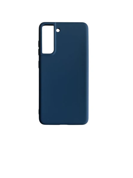 Galaxy S21 FE ile Uyumlu Cappy Silikon Kılıf Lacivert ürün görseli 1