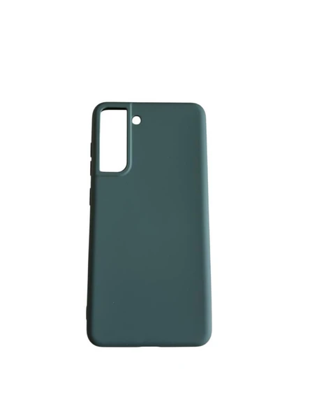Galaxy S21 FE ile Uyumlu Cappy Silikon Kılıf Yeşil ürün görseli 1