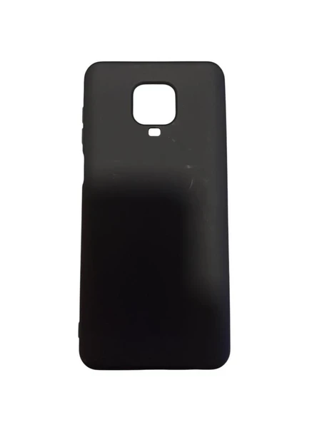 Redmi Note 9 Pro ile Uyumlu Cappy Silikon Kılıf Siyah ürün görseli 1