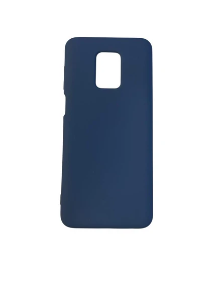 Redmi Note 9 Pro ile Uyumlu Cappy Silikon Kılıf Lacivert ürün görseli 1