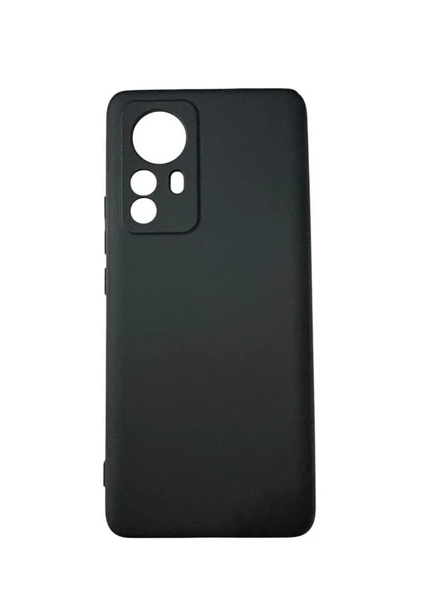 Redmi 12 Pro ile Uyumlu Cappy Silikon Kılıf Siyah ürün görseli 1