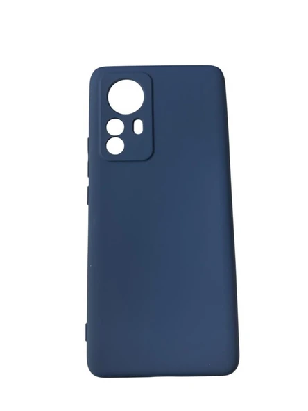 Redmi 12 Pro ile Uyumlu Cappy Silikon Kılıf Lacivert ürün görseli 1