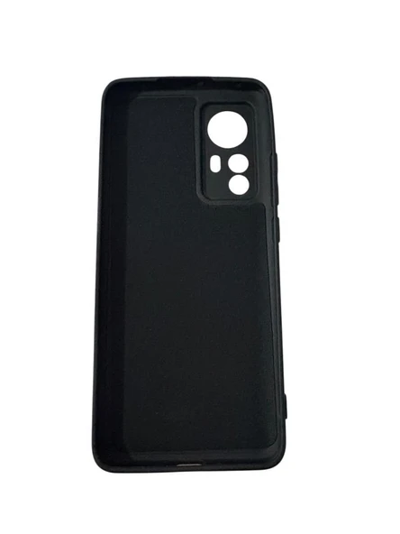 Redmi 12 ile Uyumlu Cappy Silikon Kılıf Siyah ürün görseli 1