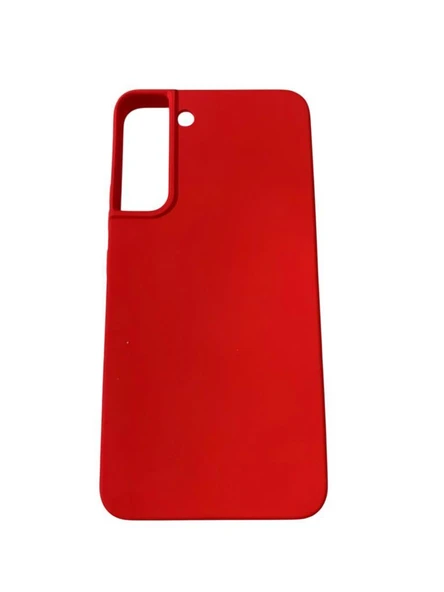 Galaxy S22 Plus ile Uyumlu Cappy Silikon Kılıf Kırmızı ürün görseli 1