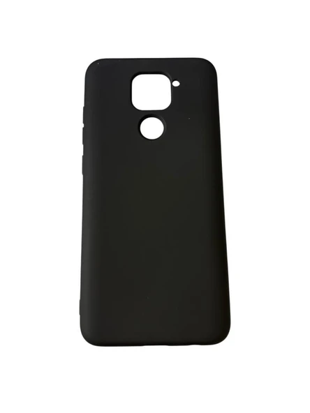 Redmi Note 9 ile Uyumlu Cappy Silikon Kılıf Siyah ürün görseli 1