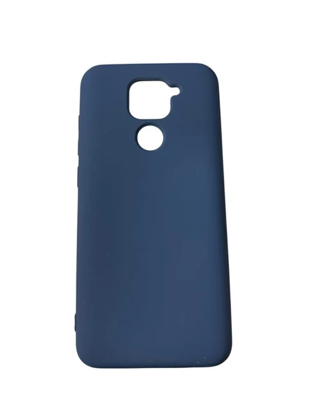 Redmi Note 9 ile Uyumlu Cappy Silikon Kılıf Lacivert ürün görseli 1