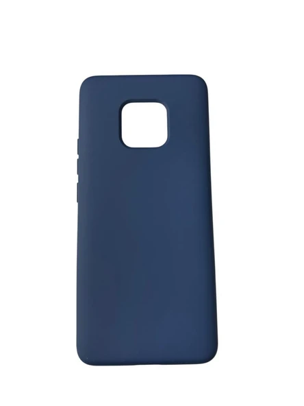 Mate 20 Pro ile Uyumlu Cappy Silikon Kılıf Lacivert ürün görseli 1