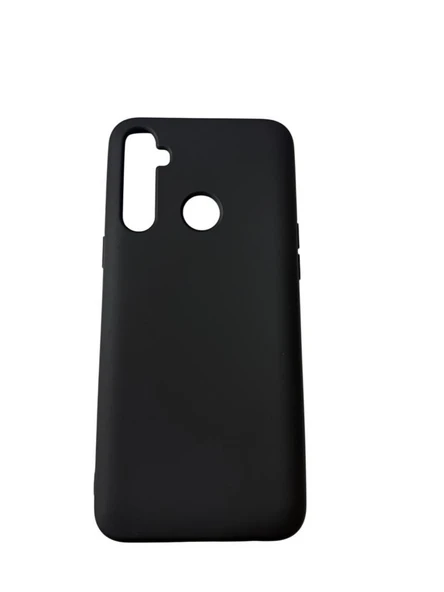 Realme C3 ile Uyumlu Cappy Silikon Kılıf Siyah ürün görseli 1