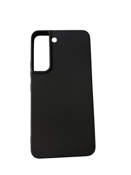 Galaxy S22 Plus ile Uyumlu Cappy Silikon Kılıf Siyah ürün görseli 1