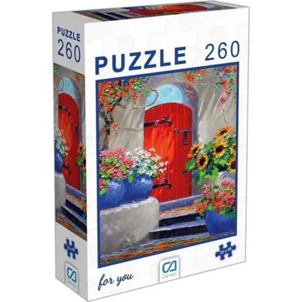 Ca Games Kırmızı Kapı Puzzle 260 Parça CA.6001 ürün görseli 1