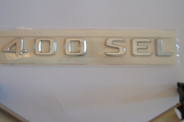 MERCEDES 400SEL YAZI 1408170915 ürün görseli 1