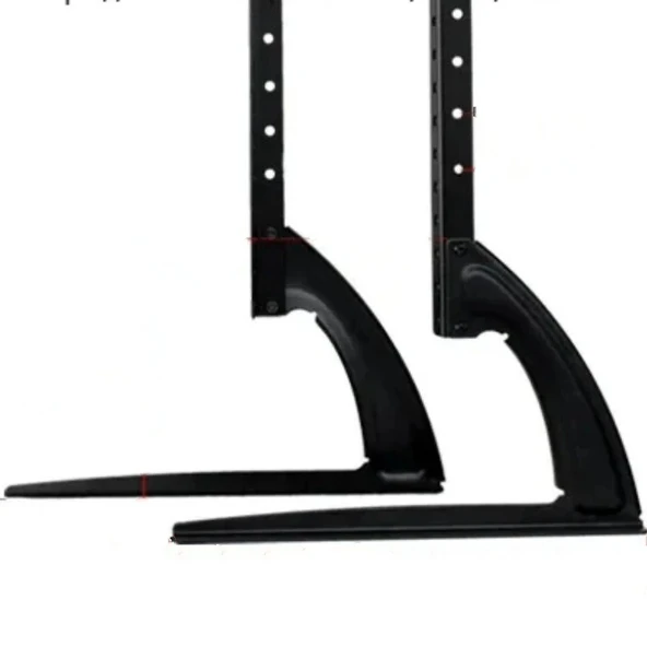 32-75" Evrensel Masaüstü TV Lcd Led Standı Sabit Ekran Yükseklik Ayarlanabilir Şık Dayanıklı Tasarım ürün görseli 1
