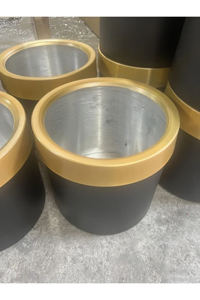 30x30 Gold Bilezik Darbuka Saksı - Resim 2