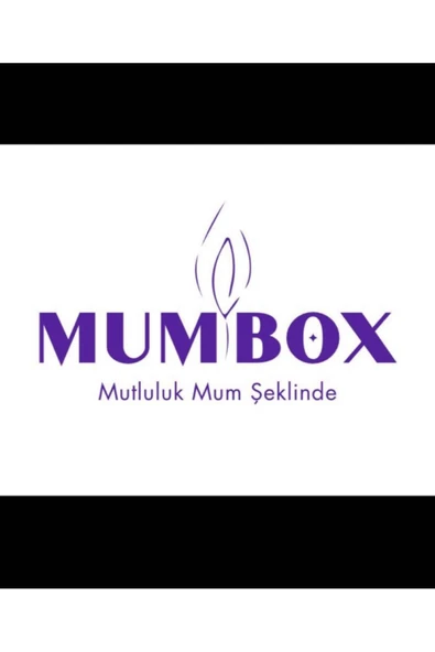 Bronz renk blok silindir mum 10x7cm mum - Resim 2