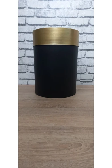 40×30 Darbuka Saksı Gold Kemerli ürün görseli 1