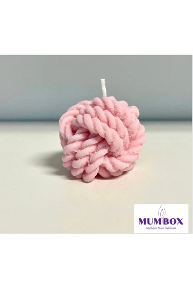 Pembe Yumak Mum ürün görseli 1
