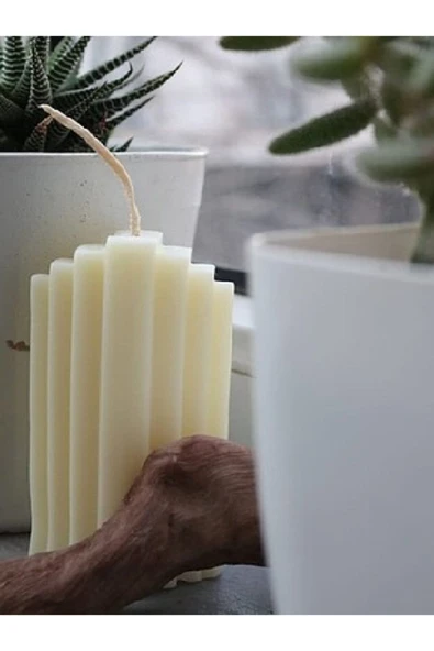 Dekoratif Buzdağı Mum Tekli ürün görseli 1