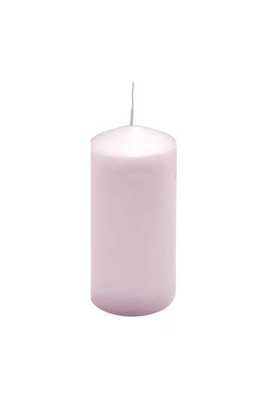 Rubin Licht Silindir Mum Pembe, 150x70 mm ürün görseli 1