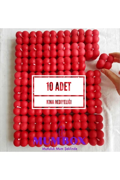 10 Adet Özel Mini Bubble Mum Davet Nikah Söz Nişan Kına Hediyeliği ürün görseli 1