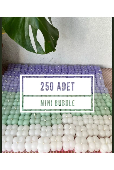 250 Adet Mini Bubble Toptan Mum ürün görseli 1