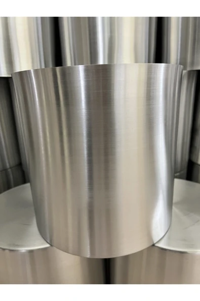 Metal Saksı 30x30 Alüminyum Canlı Cansız Çiçek Saksı ürün görseli 1