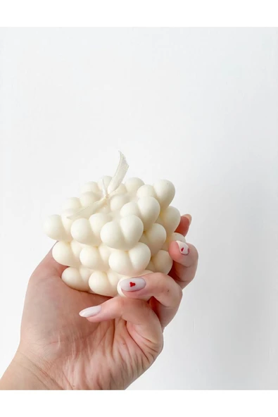 Kalpli Bubble Mum Vanilya Kokulu ürün görseli 1