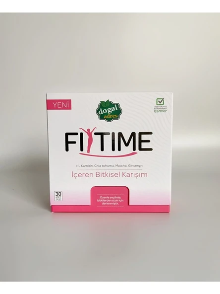 DOĞAL ADRES FİT TİME (30 ADET ŞASE) 60 GR ürün görseli 1