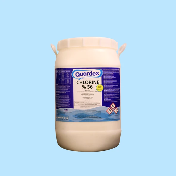 Granül Aktif Toz Klor 56 lık 25KG ürün görseli 1