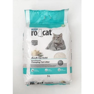 ROCAT SABUN KOKULU KEDİ KUMU 5 LT ürün görseli 1