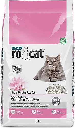 ROCAT BEBEK PUBRALI KEDİ KUMU 5L ürün görseli 1