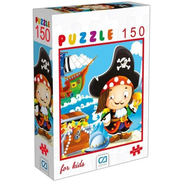 Ca Games Korsan Puzzle 150 Parça CA.6100 ürün görseli 1